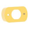 Picture of Narrow flange guard for 40mm Emergency stop, Harmony XB4, plastic, yellow