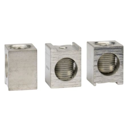 Picture of Circuit breaker accessory,kA/KH/KC/KI, lug kit, mechanical, 6 AWG to 350kcmil, qty 3