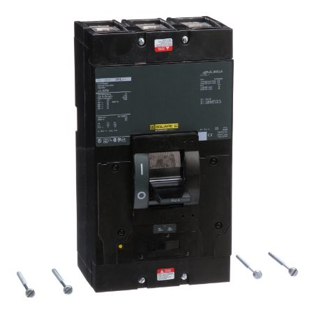Picture of Circuit breaker, LH, 250A, 3 pole, 600VAC, 25kA, 250VDC, 50kA, lugs, thermal magnetic