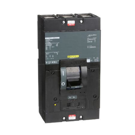 Picture of Circuit breaker, LA, 300A, 3 pole, 600VAC, 22kA, 250VDC, 10kA, lugs, thermal magnetic