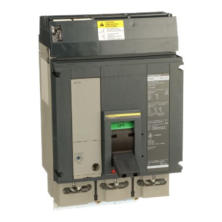 Picture of Circuit breaker, PowerPacT P, 800A, 3 pole, 600VAC, 18kA, I-Line, ET1.0l, 80%, ABC