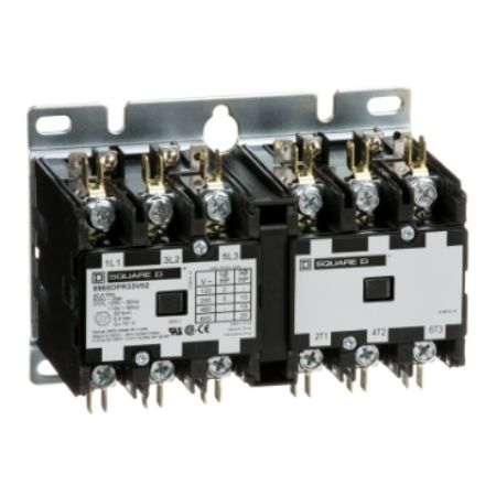 Picture of Reversing Hoist Contactor, 30 A, 3P, 110/120 VAC 50/60 Hz coil, open style