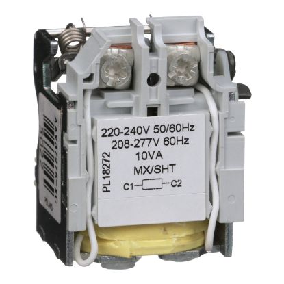 Picture of Circuit breaker accessory, PowerPacT H/J/L, shunt trip, 208VAC to 277VAC