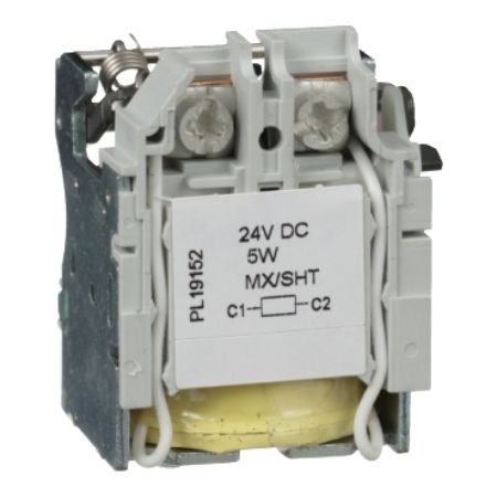 Picture of Circuit breaker accessory, PowerPacT H/J/L, shunt trip, 24VDC