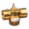 Picture of Erie Zone Valve, 3-Way, PN16, DN25 (1"), Rp Thread, Kvs 6.9 mÂ³/h (Cv 8), Pop-Top Actuator Connection, Brass Body.