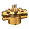 Picture of Erie Zone Valve, 2-Way, PN16, DN15 (1/2"), Rp Thread, Kvs 3.0 mÂ³/h (Cv 3.5), Pop-Top Actuator Connection, Brass Body.