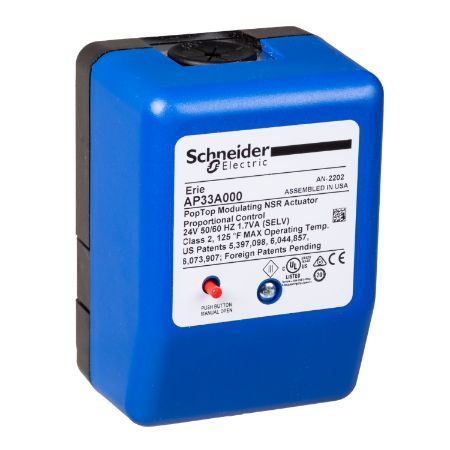 Picture of Act (AP33A000): Elec, Prop, 0-10 VDC/4-20mAdc, NSR, 24 VAC, No Leads, Rotary, N1, Erie PopTop