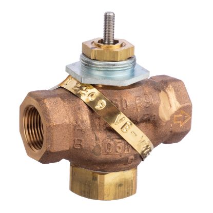 Picture of VB: 3/4 in, 3W Div, Globe, NPT, UO, BR, 7.5 cv, Venta, No Steam