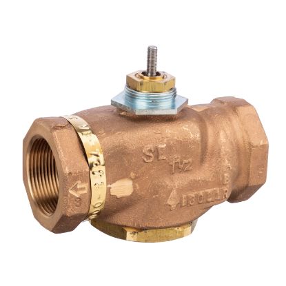 Picture of VB: 1-1/2 in, 3W Div, Globe, NPT, UO, BR, 28 cv, Venta, No Steam