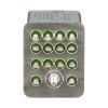 Picture of Miniature Relay, Harmony 8501R, low voltage, hermetically, 4PDT, 14 blades, coil, 5A resistive at 240V AC, 24V DC, 4NO+ 4NC