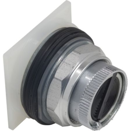 Picture of Push button switch, Harmony 9001K, metal, flush, black, 30mm, 2 positions, stay put
