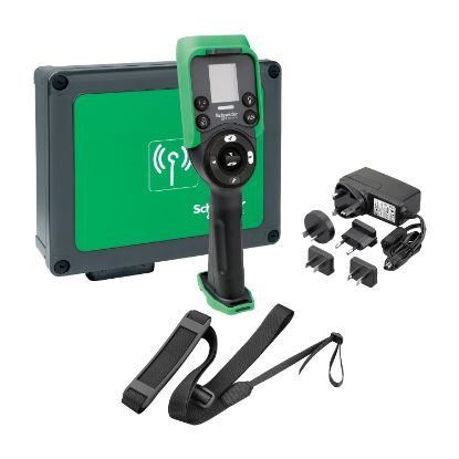 Picture of Harmony eXLhoist, System with charger, standard, shoulder belt, cable USB/RJ45 and config software, for control station