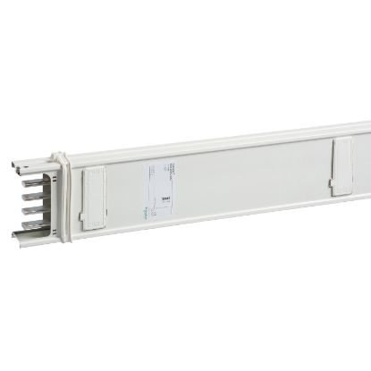 Picture of Vertical distribution length, Canalis KSA100, aluminium, 100A, fixed length 2.5m, 4 outlets, 3L+N+PE, white RAL9001