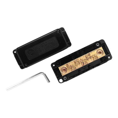 Picture of Clipsal MAX4, Heavy duty Meter link 350 A 500 V 13 hole Black