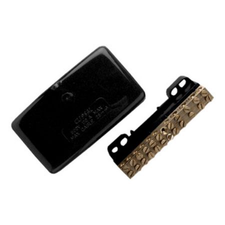 Picture of Clipsal MAX4, Maxi Neutral link 110 A 500 V 11 hole with cover front wiring Black