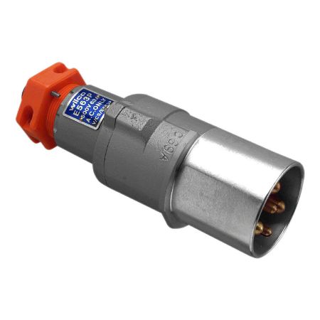 Picture of Metal Clad, Extension Socket and Connectors, Multi Phase, 500V, 63A, 5 Round Pins