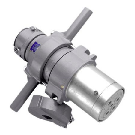 Picture of Metal Clad, Appliance Connectors, Aluminium, Multi Phase, 500V, 160A 5 Round Sockets