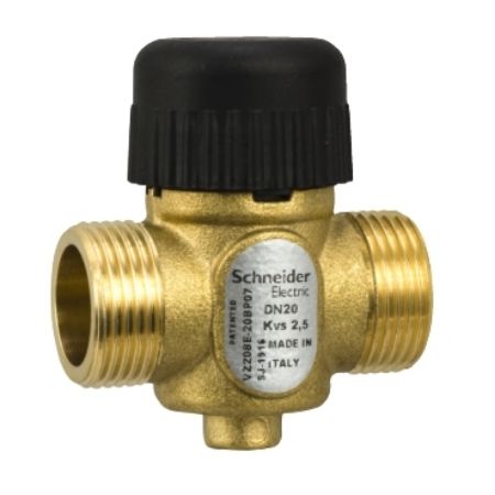 Picture of VZ208EZone valve, 2-Way, PN16, DN20, G3/4 external thread, Kvs 2.5 mÂ³/h, 2.5mm stroke