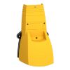 Picture of Single foot switch, Harmony XPE, plastic, yellow, with cover, 1 step, 1 contact 1NC+NO, IP55