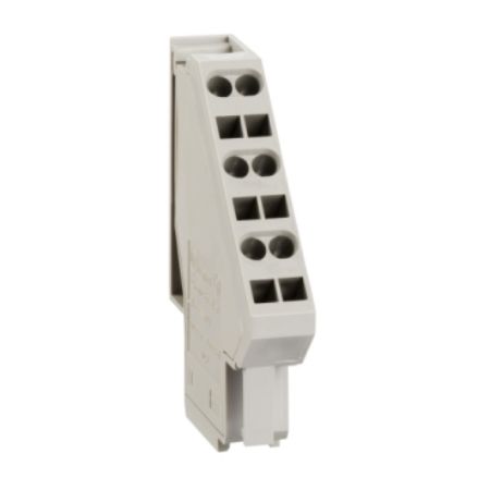 Picture of 3 wires terminal block, MasterPact NT/NW, for fixed devices, spare part