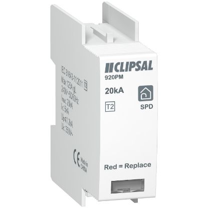Picture of Clipsal Resi MAX, Cartridge SPD Imax 20 kA for 920RM/1