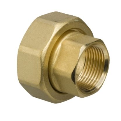 Picture of 2xDN25 Internal Threaded End Connections with Fibre Gaskets, G 1.1/4 to valve, Rp 3/4 (Internal) to pipe.