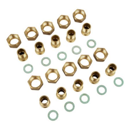 Picture of Zone Connection Set, DN15 Valve, G1/2 to R3/8 Ext Thread, Pack Quantity 10.