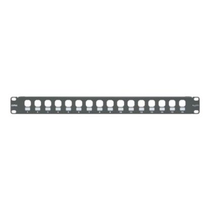 Picture of Clipsal Actassi, Patch Panels, 19 Inch Rack Mount, Patch Panel, 16 Port Unloaded
