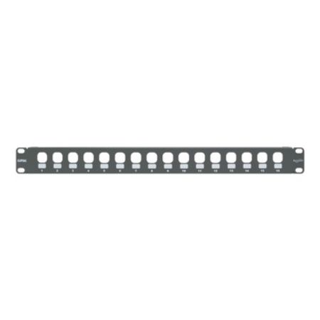Picture of Clipsal Actassi, Patch Panels, 19 Inch Rack Mount, Patch Panel, 16 Port Unloaded
