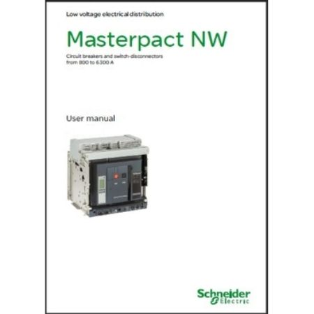 Picture of Instruction sheet, MasterPact NW circuit breaker accessories, spare part