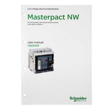 Picture of User manual, MasterPact NW, english, spare part