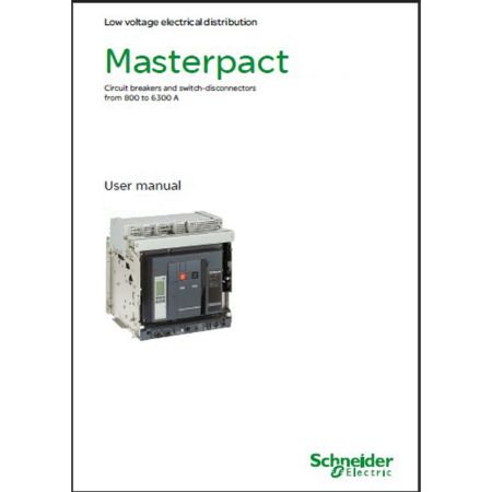 Picture of Instruction sheet, MasterPact NT circuit breaker accessories, spare part