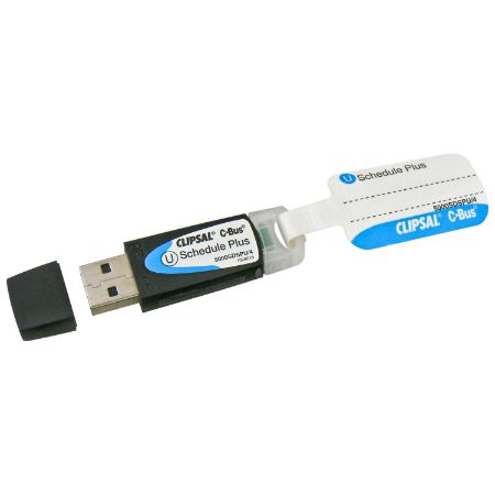 Picture of C-Bus, Schedule Plus Ver. 5 software license dongle, unlimited C-Bus, networks
