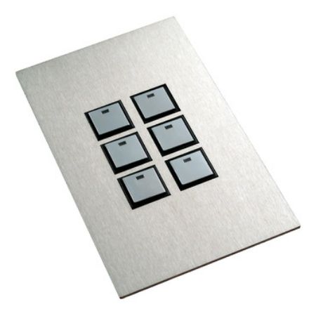 Picture of C-Bus, Reflection Wall Switches, 6 Gang