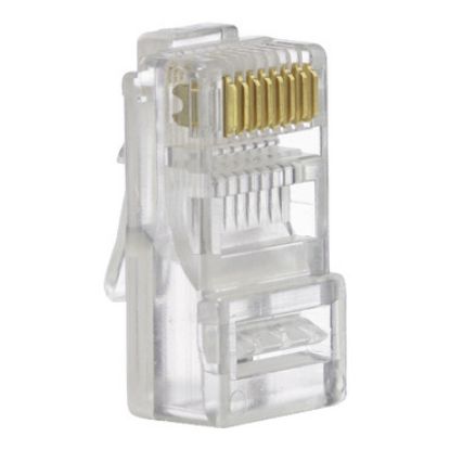 Picture of Clipsal Actassi, RJ45 Modular Plug, Cat5e for Stranded Cable, 8 Way (100 in PK)