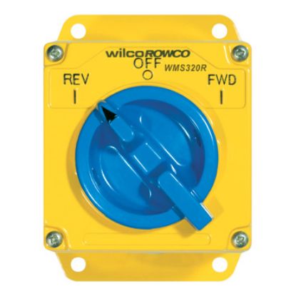 Picture of Metal Clad, Reversing Switch, 3 Pole, 20A, 415V, Made of Cast Aluminium