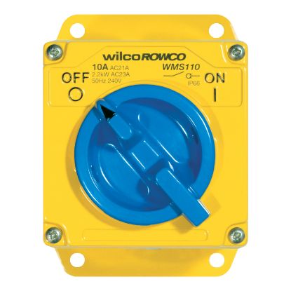 Picture of Metal Clad, Switch, 3 Pole, 32A, 415V, Made of Cast Aluminium