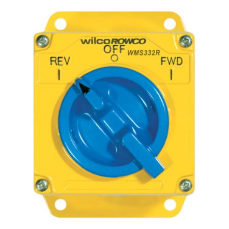 Picture of Metal Clad, Reversing Switch, 3 Pole, 32A, 415V, Made of Cast Aluminium