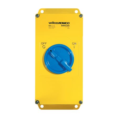 Picture of Metal Clad, Switch, Wilco A Series, Multi Phase, 500V, 63A, 6 Pole, Size C