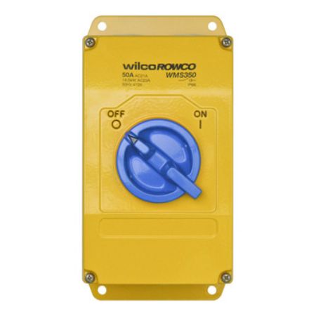 Picture of Metal Clad, Switch, 6 Pole, 20A, 415V, Made of Cast Aluminium