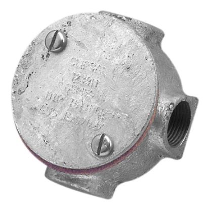 Picture of Clipsal - Cable Management, Machine Cast Fittings, Junction Boxes and Lid Kits, 20mm, 2 Way