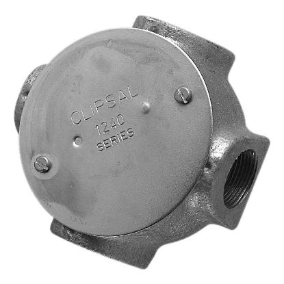 Picture of Clipsal - Cable Management, Machine Cast Fittings, Junction Boxes and Lid Kits, 25mm, 2 Way