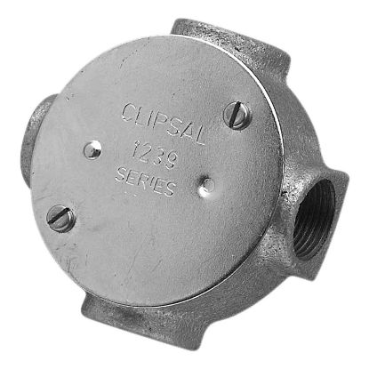 Picture of Clipsal - Cable Management, Machine Cast Fittings, Junction Boxes and Lid Kits, 20mm, 3 Way