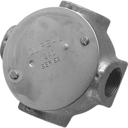 Picture of Clipsal - Cable Management, Machine Cast Fittings, Junction Boxes and Lid Kits, 25mm, 1 Way