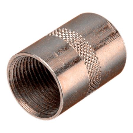 Picture of Clipsal - Cable Management, Machined Brass, 20mm Steel Coupling, Zinc Plated
