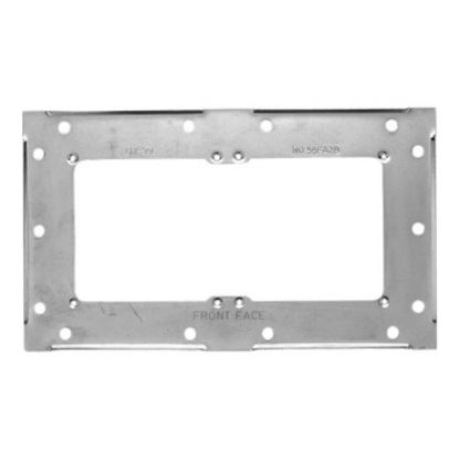 Picture of Clipsal - 56 Series, Flush Surrounds, Metal Mounting Bracket Suits 56FA2, 2 Gang