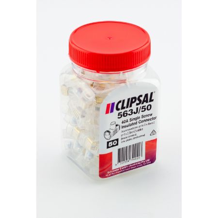 Picture of Clipsal - 500 Series, Single Cable Connectors Terminal 40A, 50/Jar