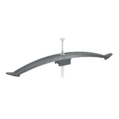 Picture of Thorsman installation material, double cable wing, with nail plug, dark grey, set of 25