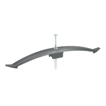 Picture of Thorsman installation material, double cable wing, with nail plug, dark grey, set of 25