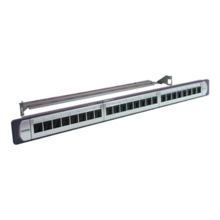 Picture of Clipsal Actassi, P/Panel 24 Port, CAT6 UTP Shutter with Jacks